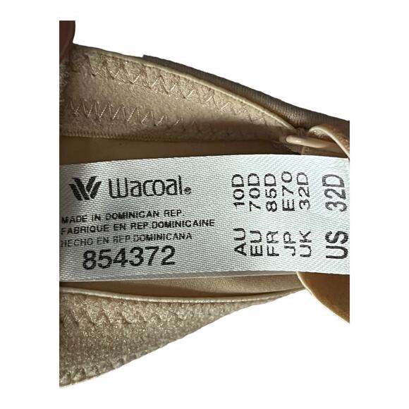 Wacoal 854372 Staying Power wire free strapless bra tan size 32D - Picture 4 of 4